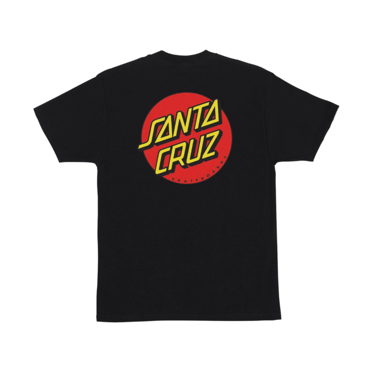 Santa Cruz SANTA CRUZ CLASSIC DOT T SHIRT BLACK