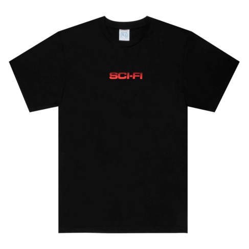 SCI-FI FANTASY SCI FI FANTASY SLIDE TEE BLACK