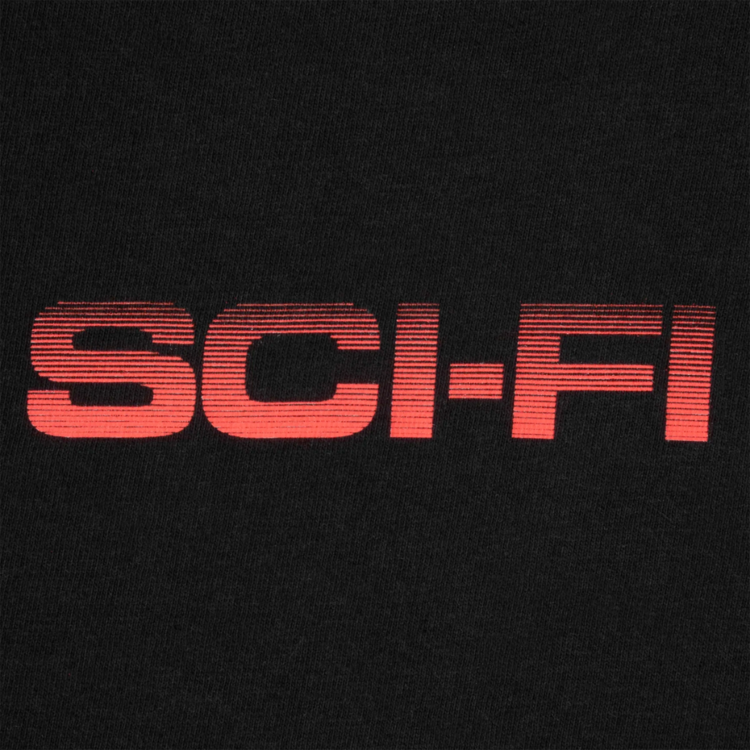 SCI-FI FANTASY SCI FI FANTASY SLIDE TEE BLACK