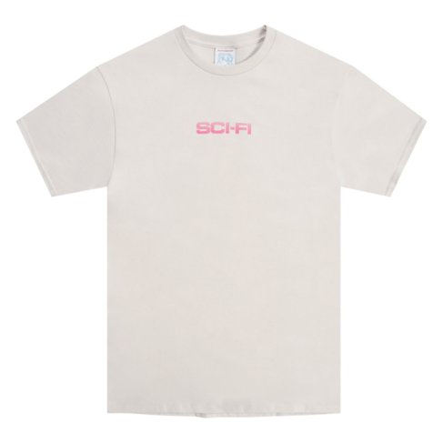 SCI FI FANTASY SLIDE TEE ICE GRAY