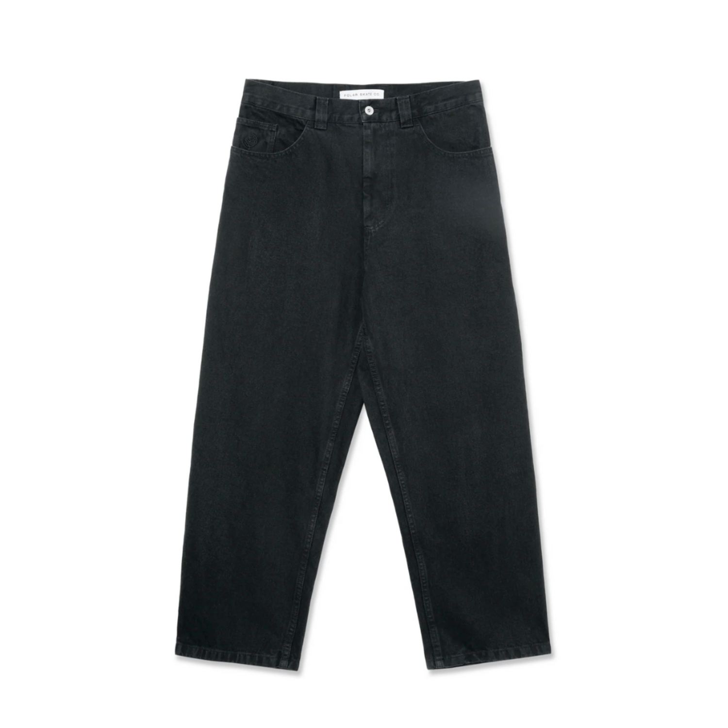 POLAR BIG BOY PANTS PITCH BLACK - Industry Skate & Snow