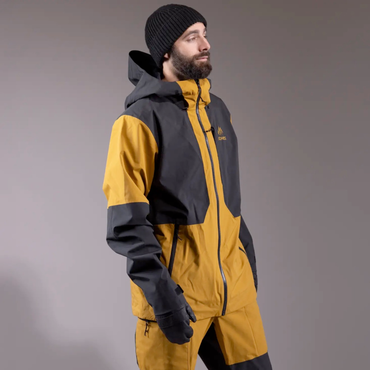 Jones Jkt M's Mtn Surf Rec Shell Sierra Brown - Industry Skate & Snow