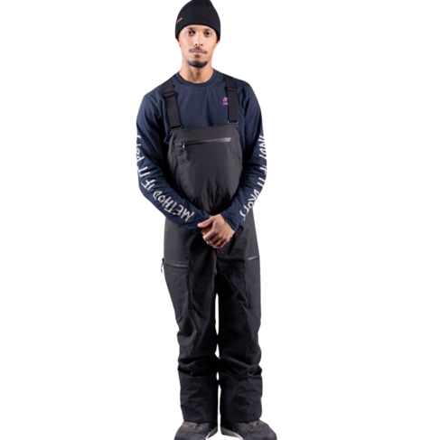 Jones Jones Bib Pt M's Mtn Surf Rec Stealth Black