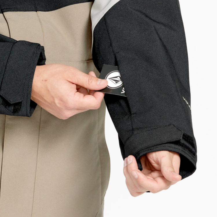 Volcom Volcom BRIGHTON FULL ZIP JACKET CHESTNUT BROWN