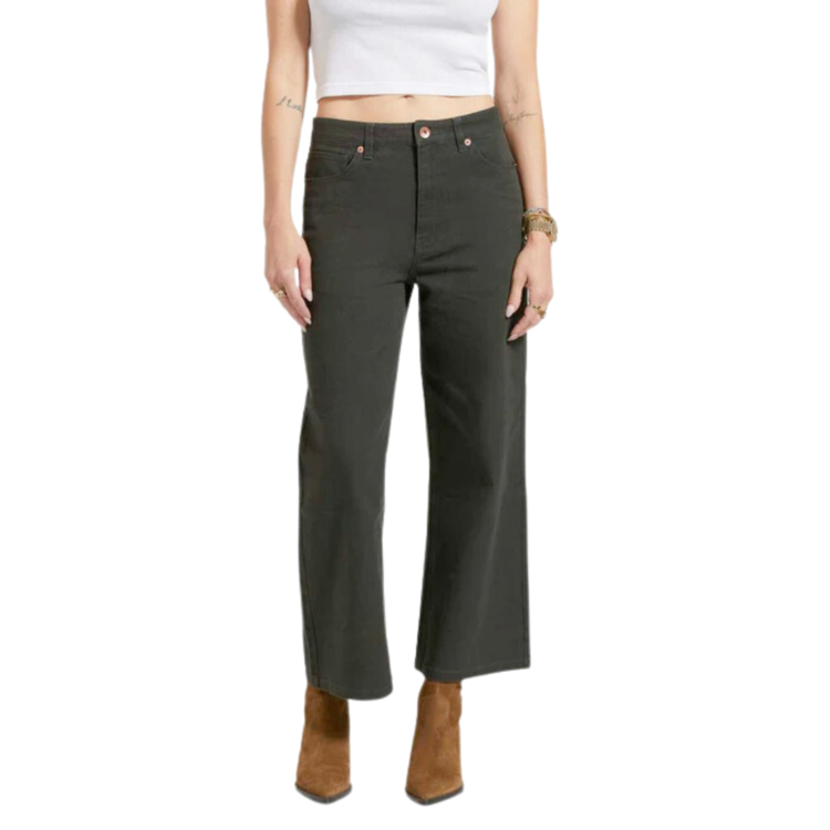 Brixton Brixton MARGO CROPPED 5 POCKET PANT WASHED BLACK