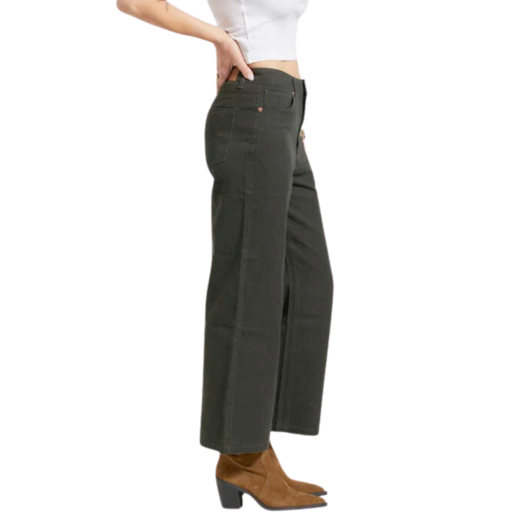 Brixton Brixton MARGO CROPPED 5 POCKET PANT WASHED BLACK