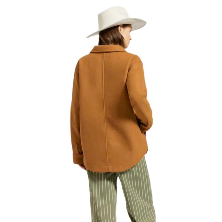 Brixton Brixton DURHAM SHIRT JACKET WASHED COPPER