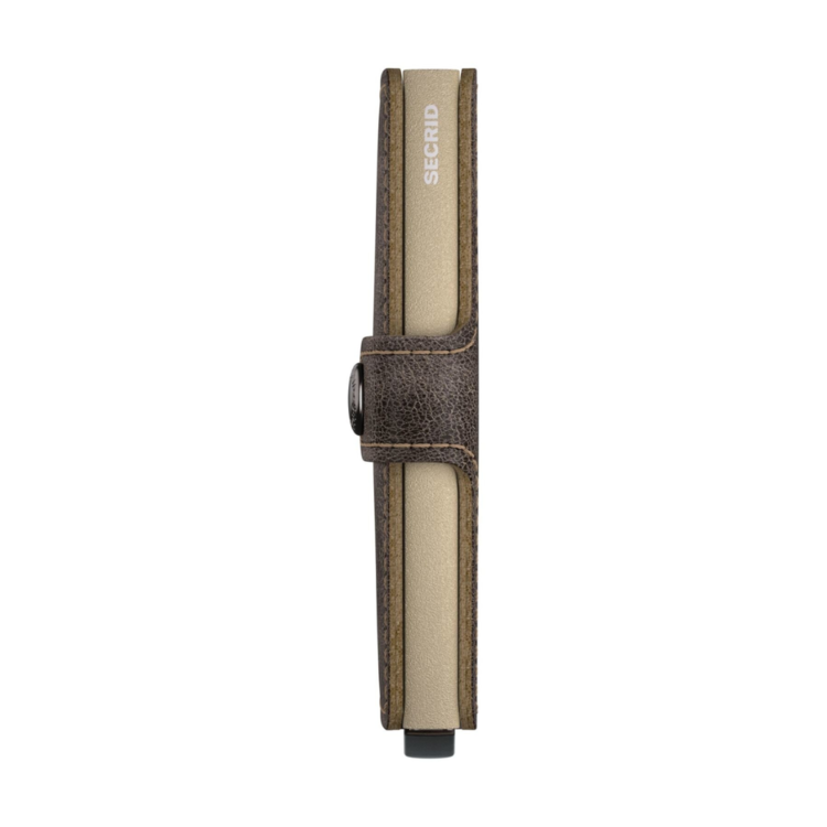 Secrid SECRID MINI WALLET VINTAGE TRACEABLE CLAY
