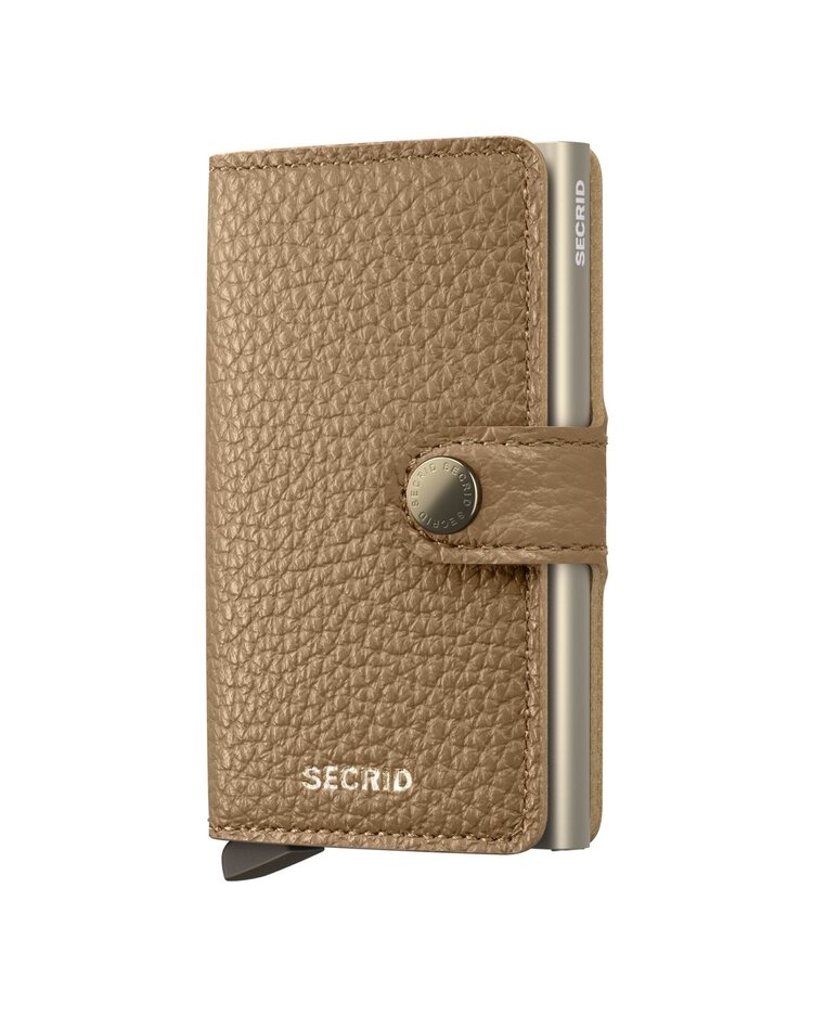 Secrid SECRID MINI WALLET PEBBLE CAPPUCCINO