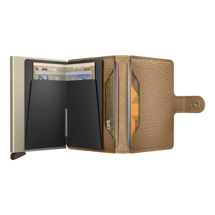 Secrid SECRID MINI WALLET PEBBLE CAPPUCCINO