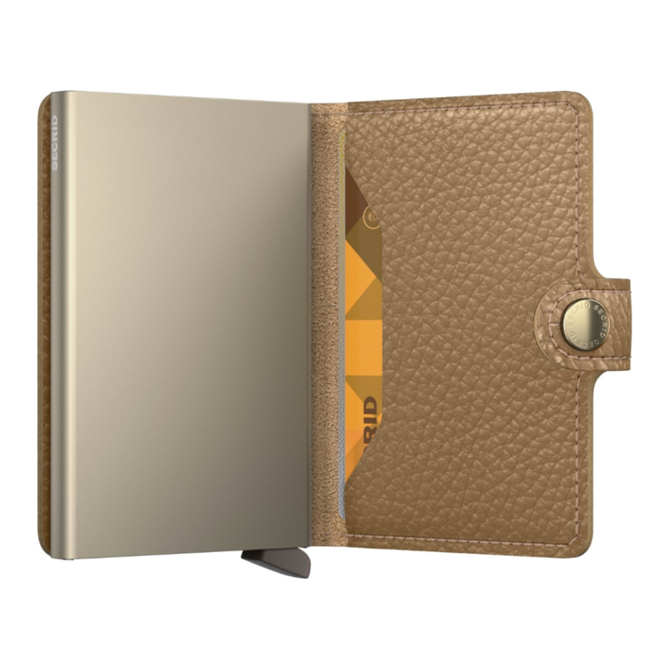 Secrid SECRID MINI WALLET PEBBLE CAPPUCCINO