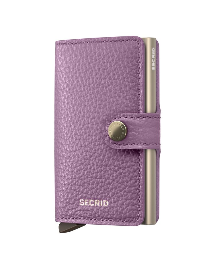 Secrid SECRID MINI WALLET PEBBLE ORCHID
