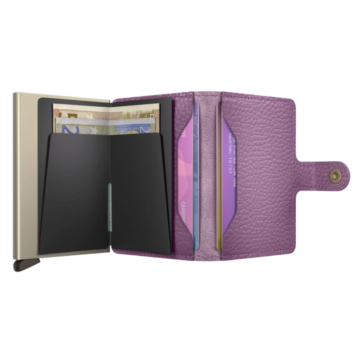 Secrid SECRID MINI WALLET PEBBLE ORCHID