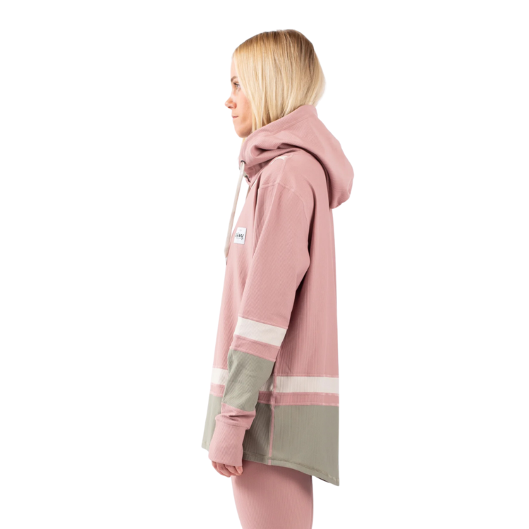 EIVY Eivy LOOSE FIT HOODIE RIB TOP FADED BLOCKS