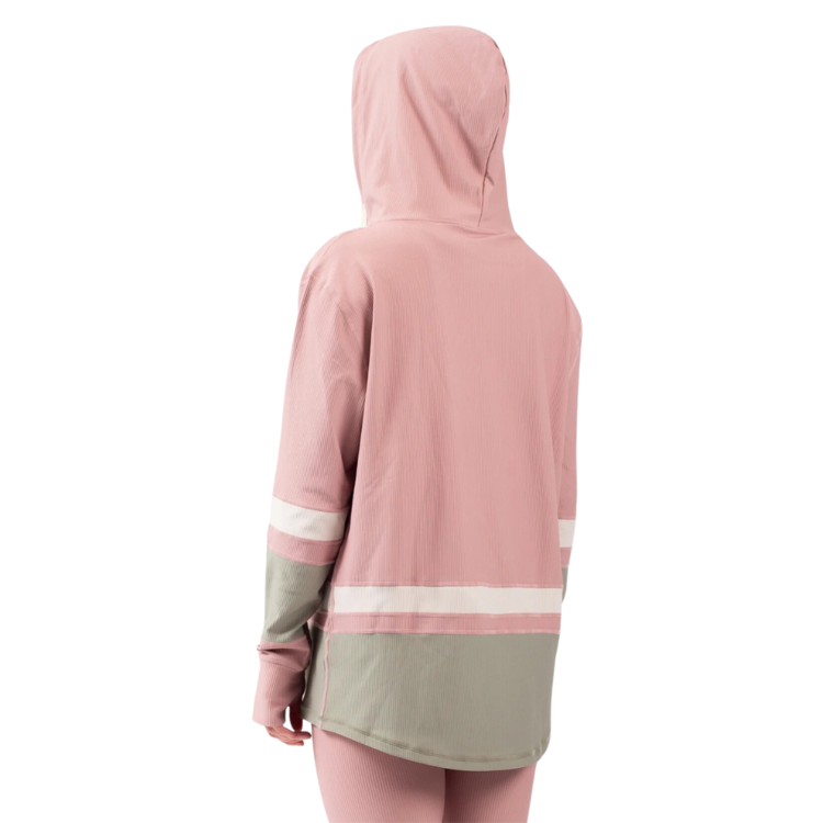 EIVY Eivy LOOSE FIT HOODIE RIB TOP FADED BLOCKS