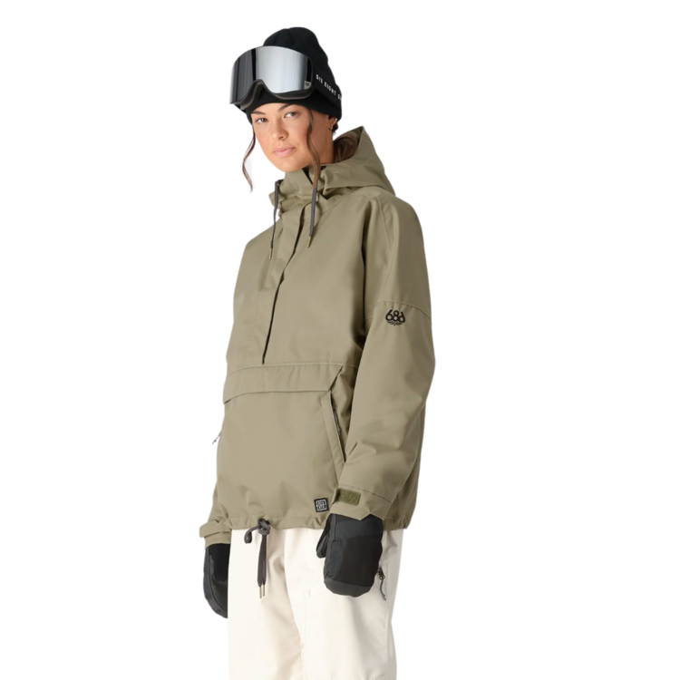 686 686 WOMENS OUTLINE SHELL ANORAK SAGE