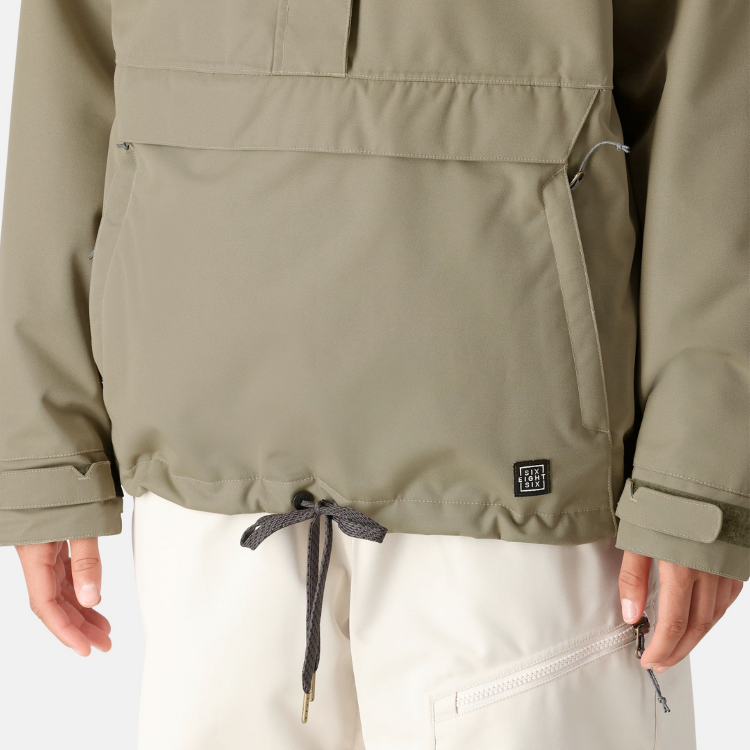 686 WOMENS OUTLINE SHELL ANORAK SAGE - Industry Skate & Snow 686 WOMENS OUTLINE SHELL ANORAK SAGE - Industry Skate & Snow