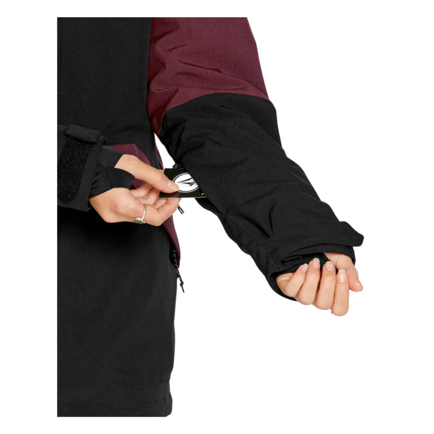 Volcom SHELTER 3D STRETCH JACKET BURGUNDY - Industry Skate