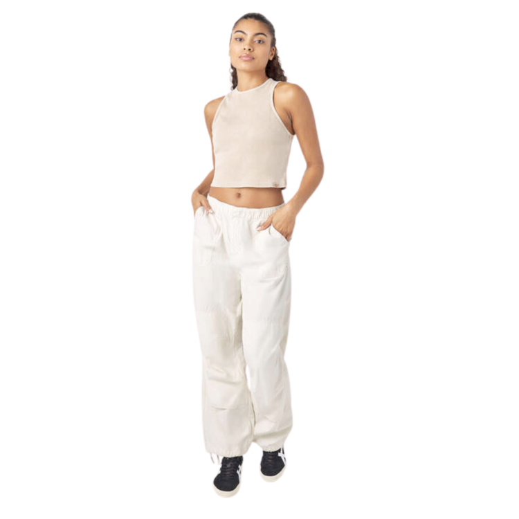 DICKIES Dickies WOMENS NEWINGTON TANK OVERDYED W/ACID WAS SANDSTONE