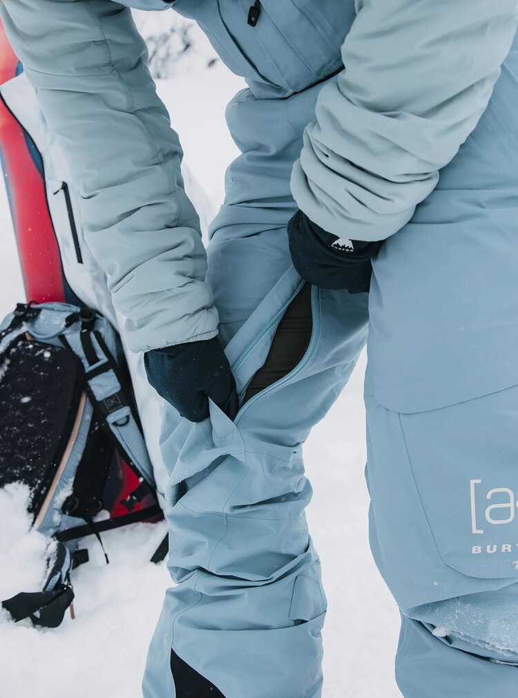 Burton Burton W AK GORE KM 2L BIB DUSTY BLUE