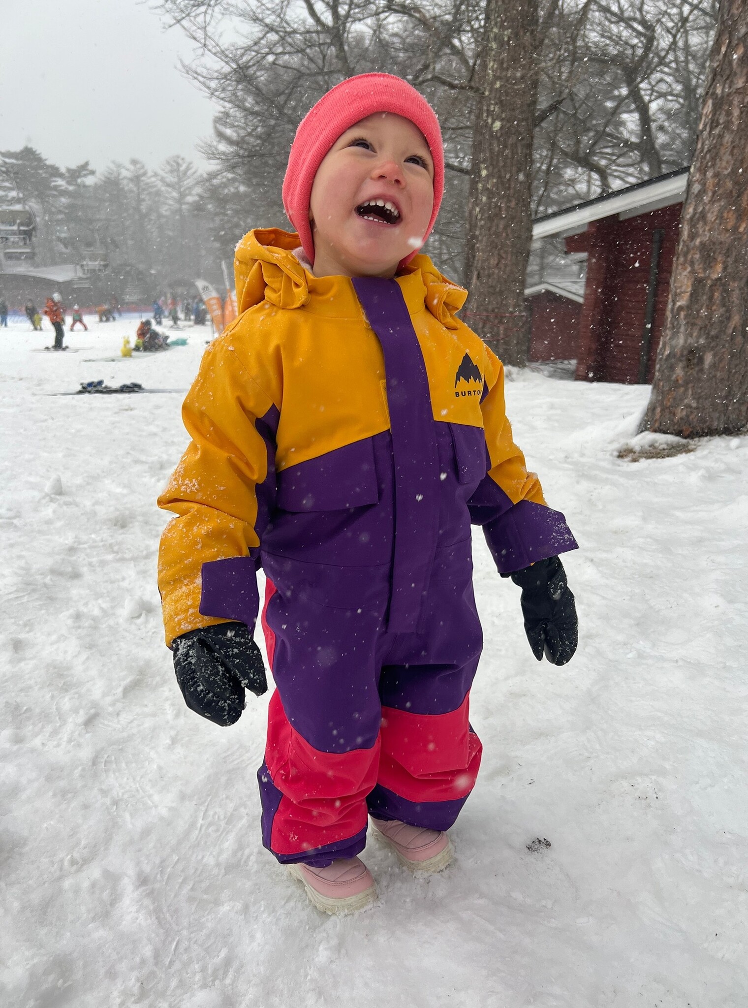 BURTON - Golden_Child081 Burton Toddler ONE PIECE GOLDENROD/IMPERIAL PURPLE