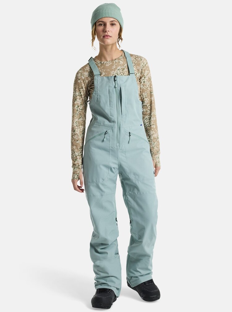 Burton Burton W RESERVE BIB PETROL GREEN