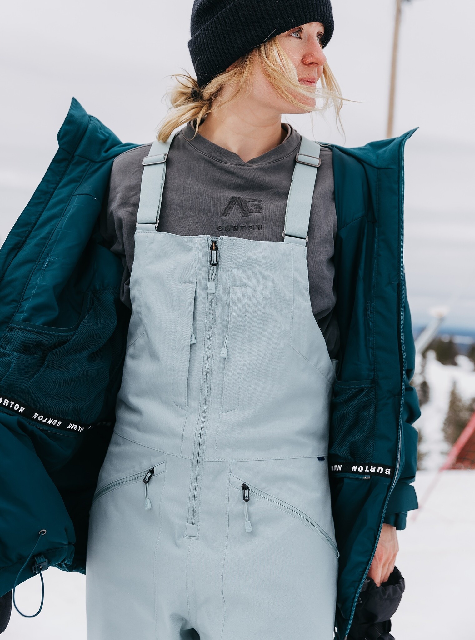 BURTON RESERVE BIB PANT （Mサイズ） Burton Reserve Mens Bib Pant Forest Moss Snowboard Pants