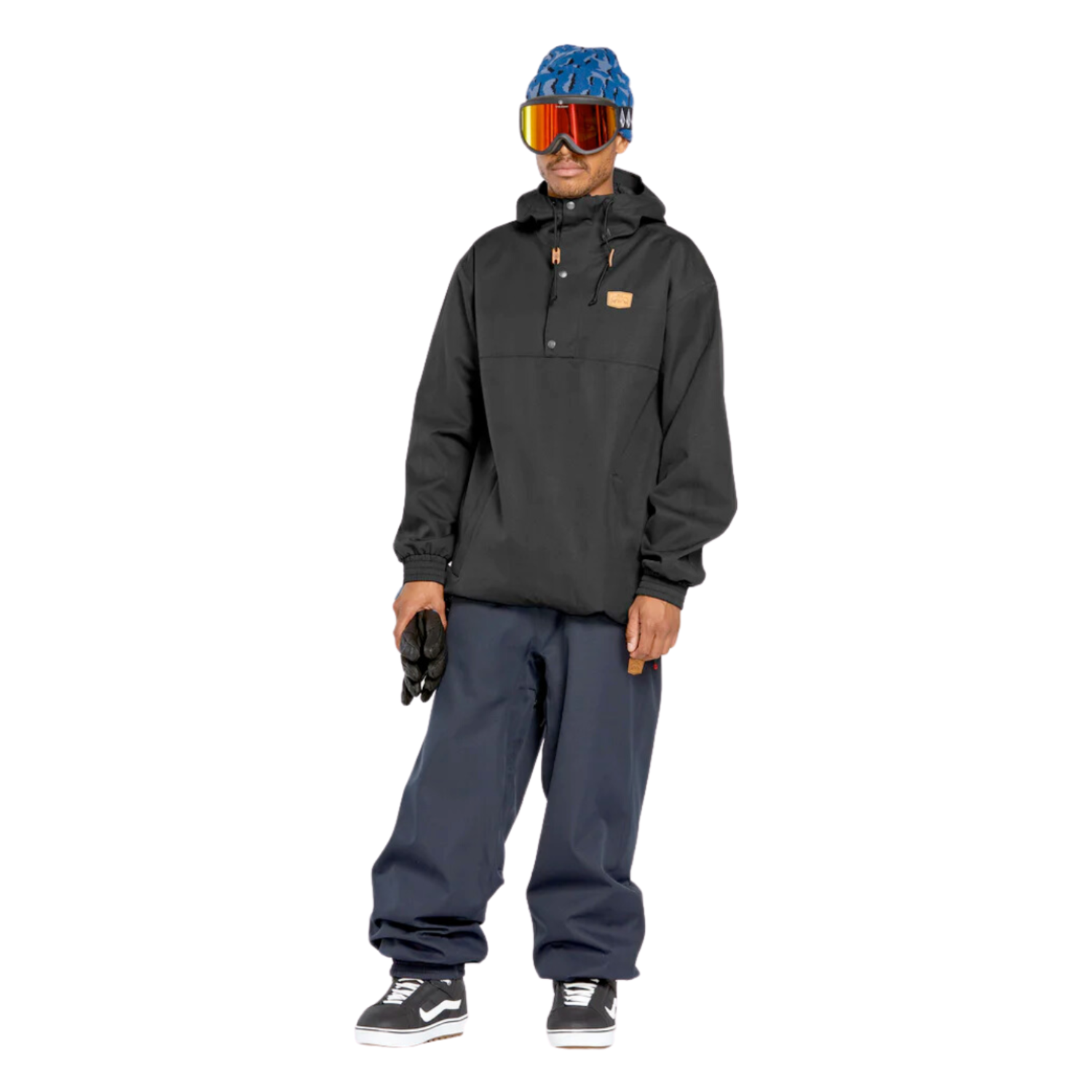 Volcom LONGO 20K PULLOVER BLACK - Industry Skate & Snow