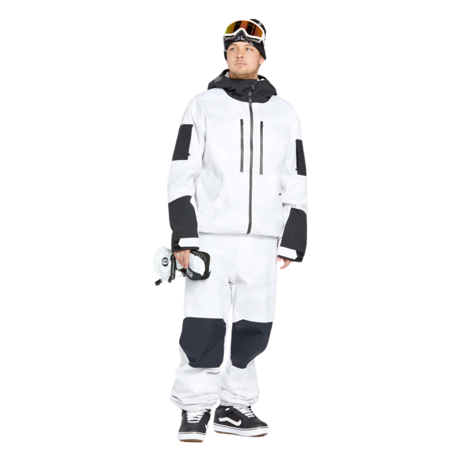 Volcom V.CO WFO JACKET WHITE CAMO - Industry Skate & Snow