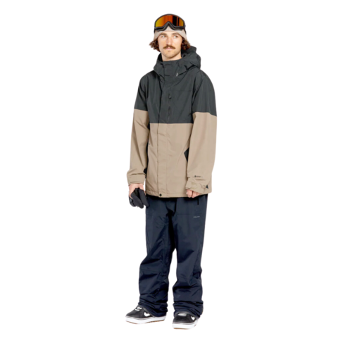 Volcom Volcom M L INS GORE-TEX JACKET CHESTNUT BROWN