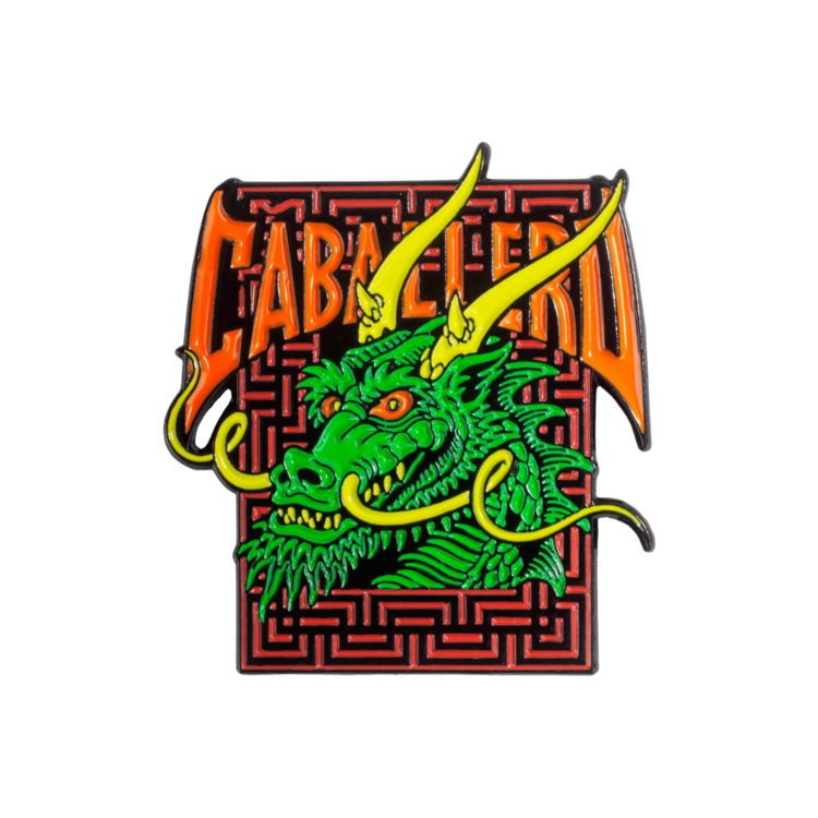 Powell Peralta POWELL PERALTA - CAB STREET DRAGON GREEN PIN