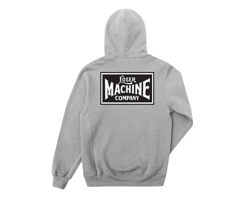 LOSER MACHINE Loser Machine NEW-OG PO FLEECE HEATHER GREY