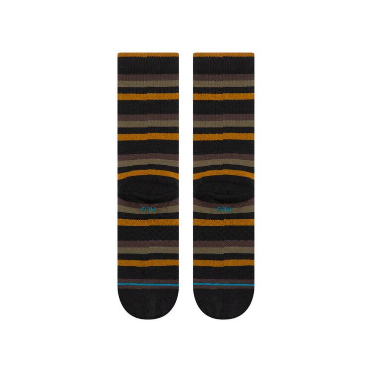 Stance Stance SLIPPING CREW SOCKS BLACK