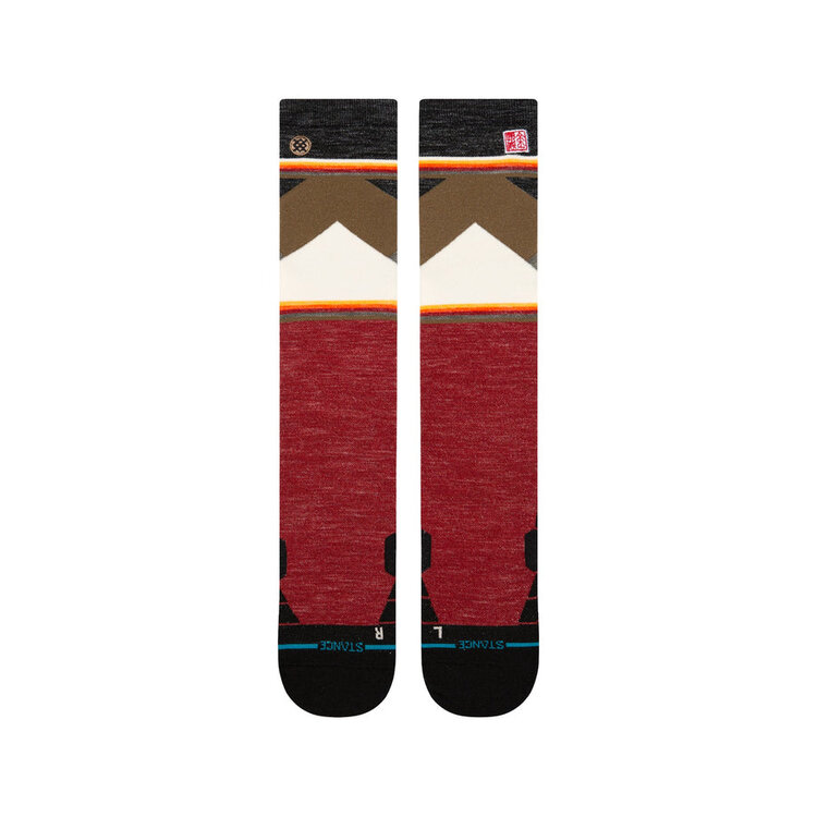 Stance Stance JIMMY CHIN X STANCE SNOW OTC SOCKS RED