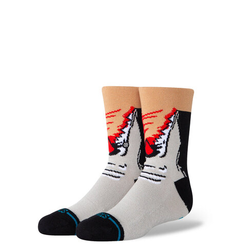 Stance Stance KIDS SNACK ATTACK CREW SOCKS BLACK