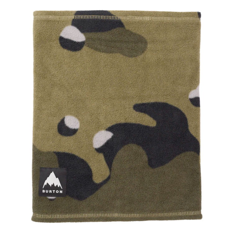 Burton Burton Kids' Neck Warmer Forest Moss Cookie Camo
