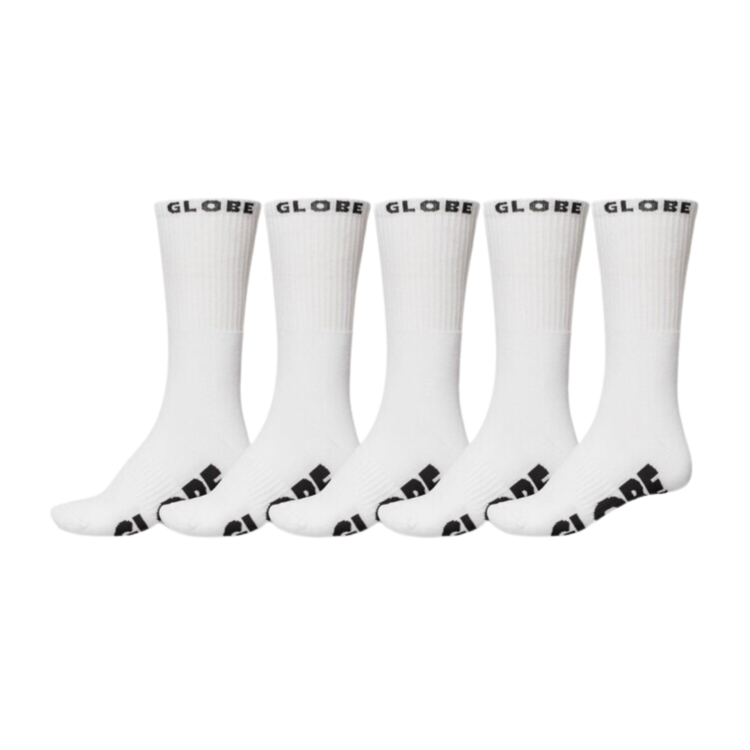 Globe Globe Whiteout socks 5 pack