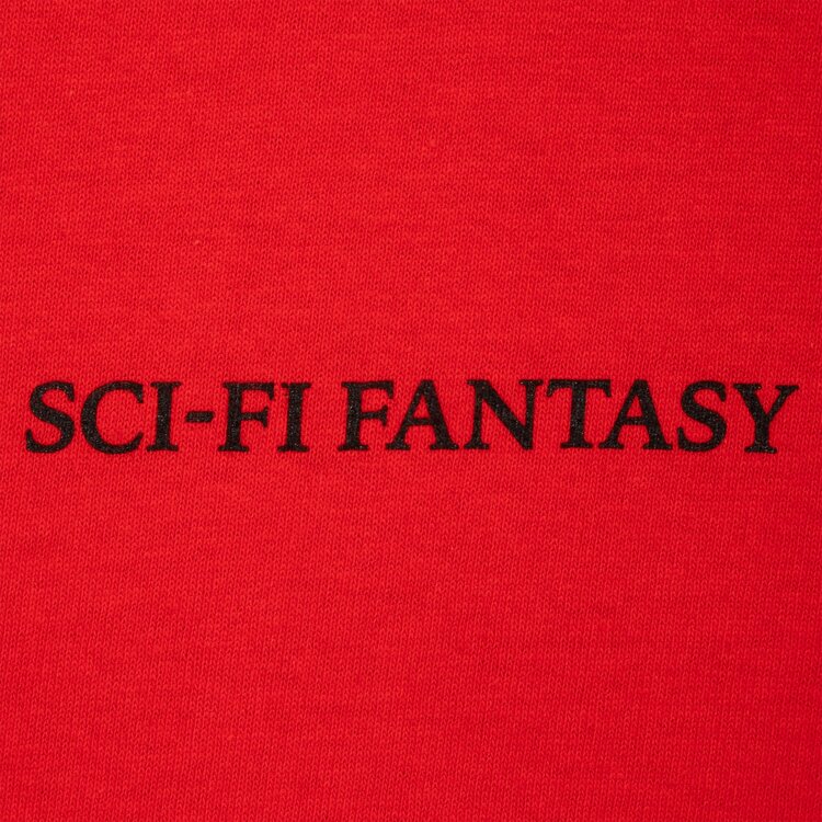 SCI FI FANTASY TINY CLASSIC LOGO TEE RED