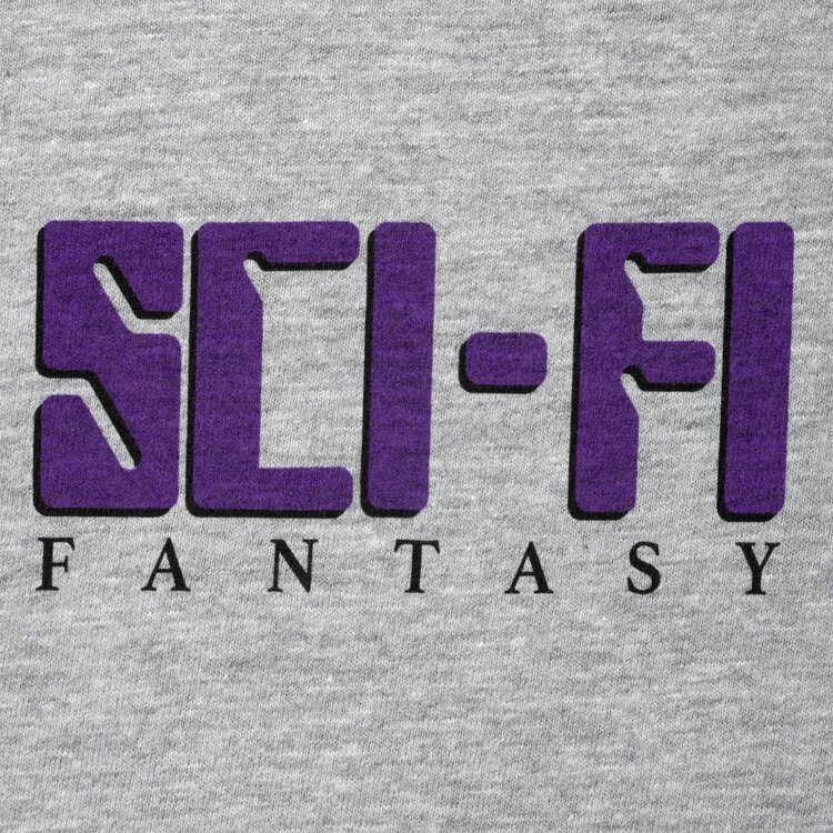 SCI FI FANTASY DISPLAY TEE HEATHER GRAY