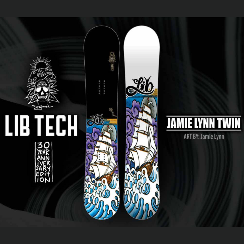 スノーボード Lib Tech 30 Year Anniversary Edition 154 30th anniversary model also available!! LIB TECH x JAMIE