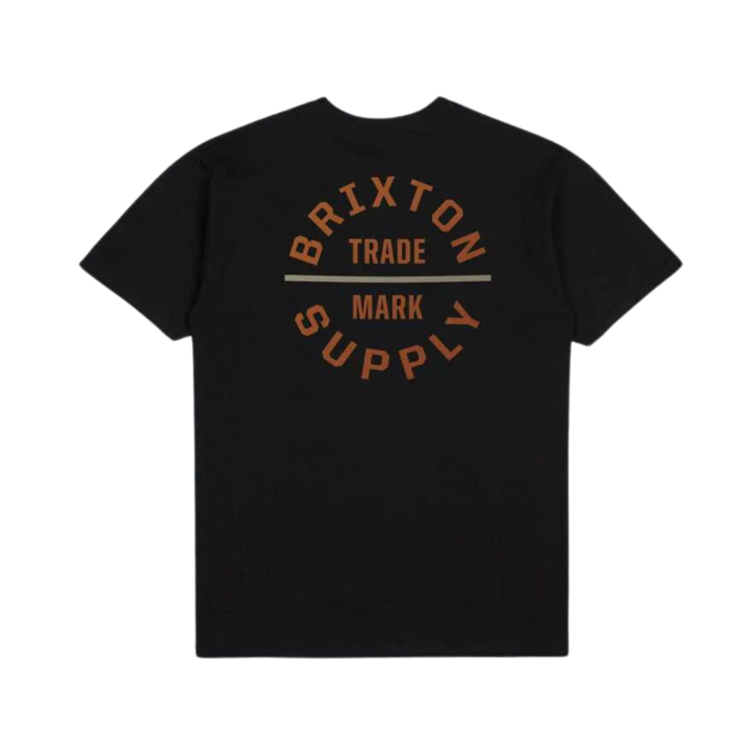 Brixton BRIXTON OATH V S/S STT BLK/RUST/SAND
