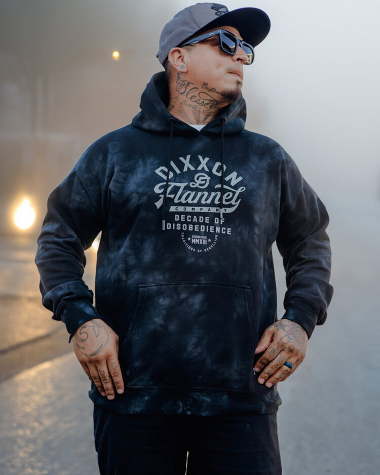 DIXXON DIXXON PASTIME TIE DYE HOODIE - MENS