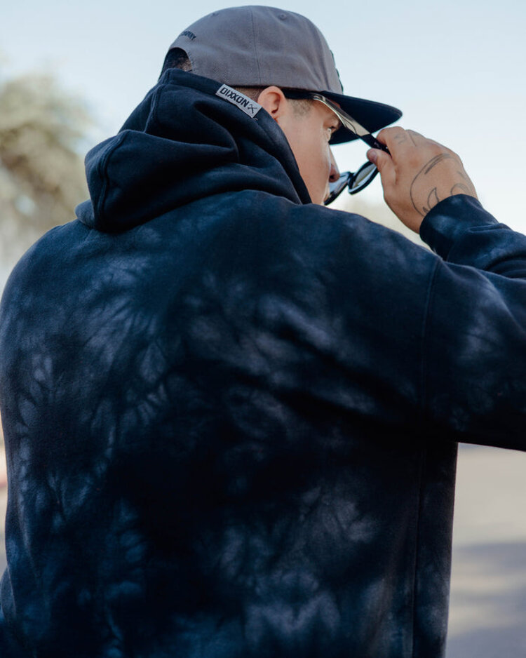 DIXXON DIXXON PASTIME TIE DYE HOODIE - MENS