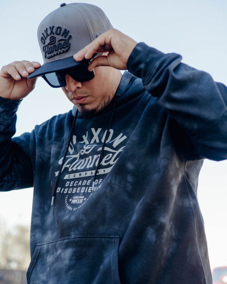 DIXXON DIXXON PASTIME TIE DYE HOODIE - MENS