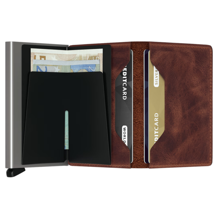 Secrid SECRID SLIM WALLET VINTAGE BROWN