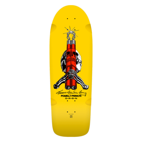 Powell Peralta POWELL PERALTA BRUCE LEE SKULL & SWORD DECK (10)