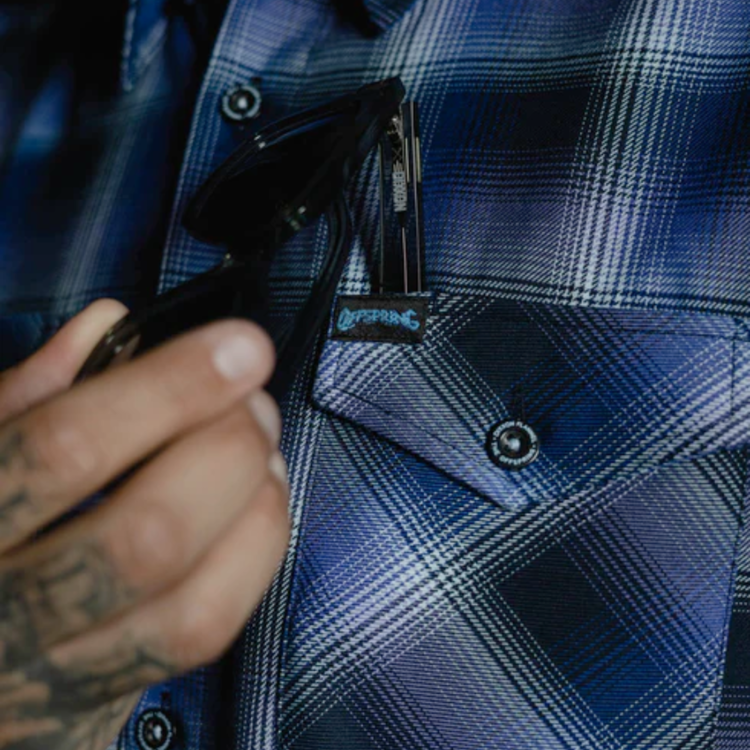 DIXXON DIXXON OFFSPRING FLANNEL MENS