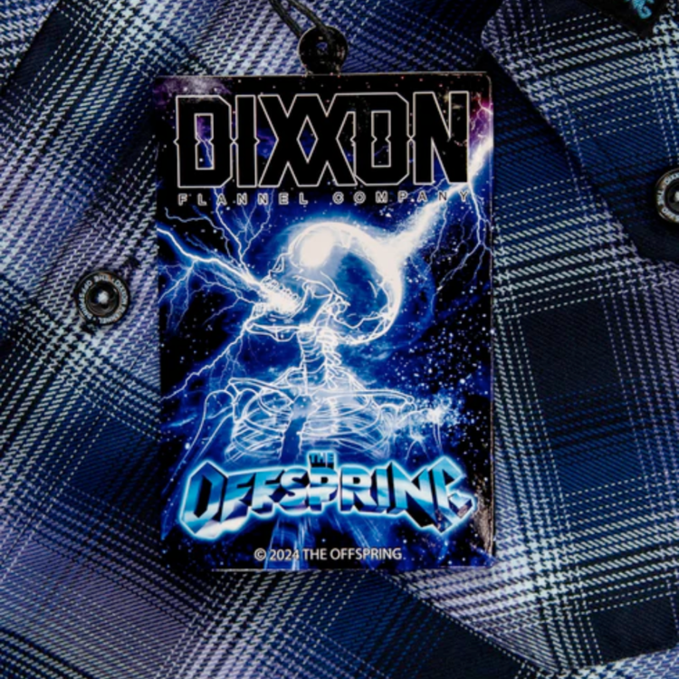 DIXXON DIXXON OFFSPRING FLANNEL MENS