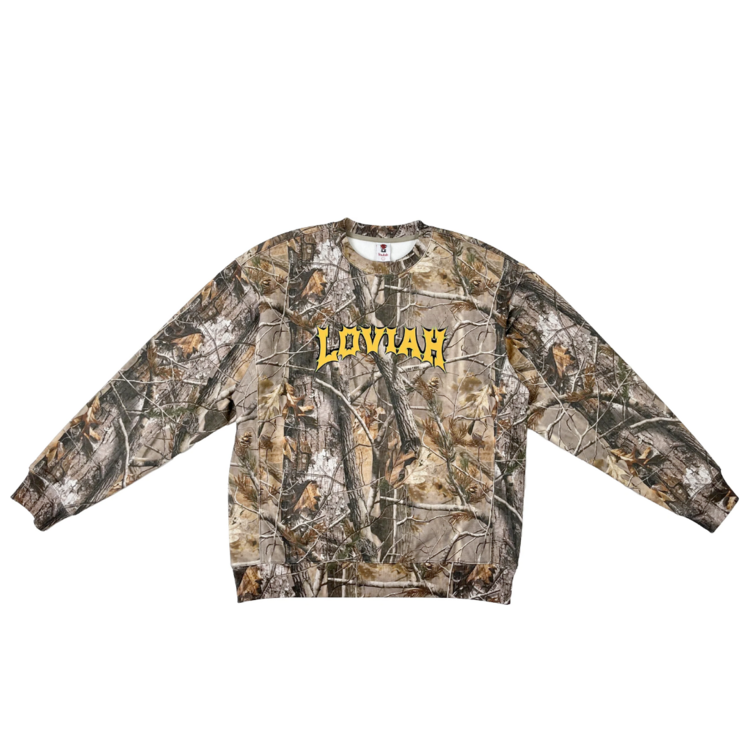 Loviah LOVIAH SPIKY CREWNECK CAMO TREE