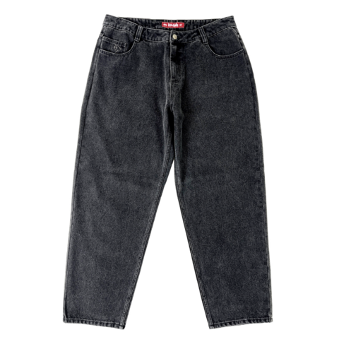 Loviah LOVIAH 1990 BAGGY DENIM PANTS BLACK DENIM